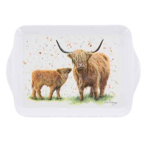 Bree Merryn Happy Highland Cow Small Tray