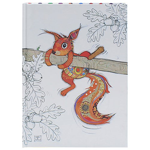 Bug Art 'Sammy Squirrel' A5 Notebook