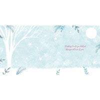 Otter House 'Daughter & Partner' Hare Christmas Card