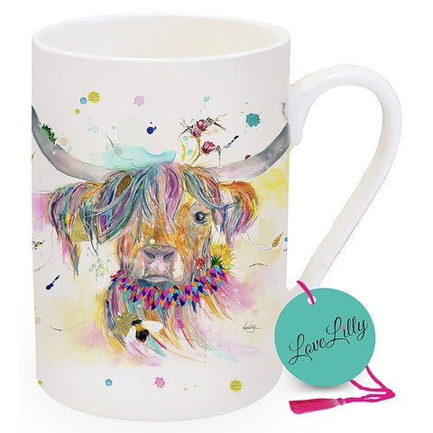 Love Lilly Highland Cow Mug