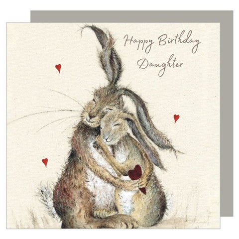 Love Country 'Happy Birthday Daughter' Greeting Card