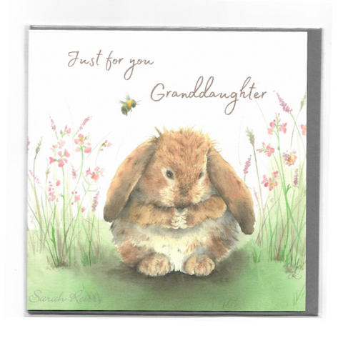Love Country 'Just For You Granddaughter' Greeting Card