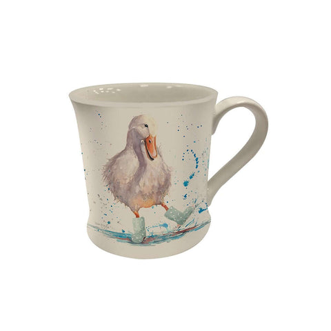Bree Merryn fine china mug with Deidre Duck design