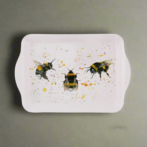 Bree Merryn small melamine tray with bee design