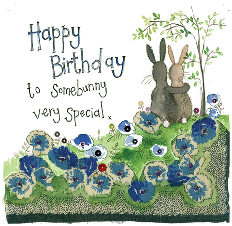 Alex Clark 'Somebunny Very Special' Rabbit Birthday Card