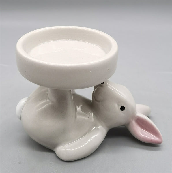 Ceramic Rabbit Candle Holder