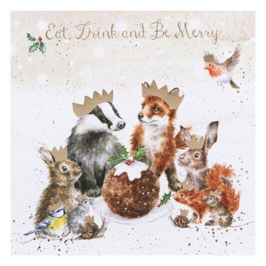 'The Christmas Party' Christmas Card Box Set by Wrendale - Binky Brothers