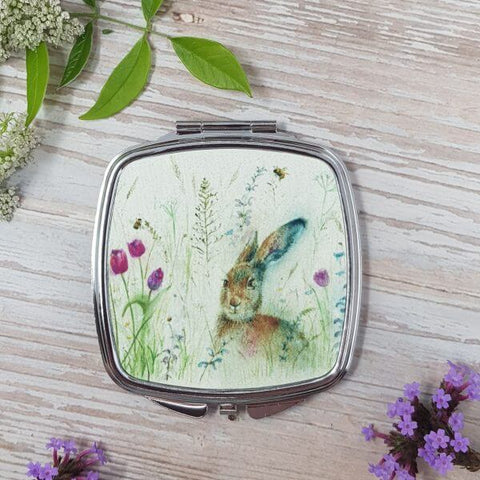 Love Country 'Spring is Hare' Compact Mirror - Binky Brothers