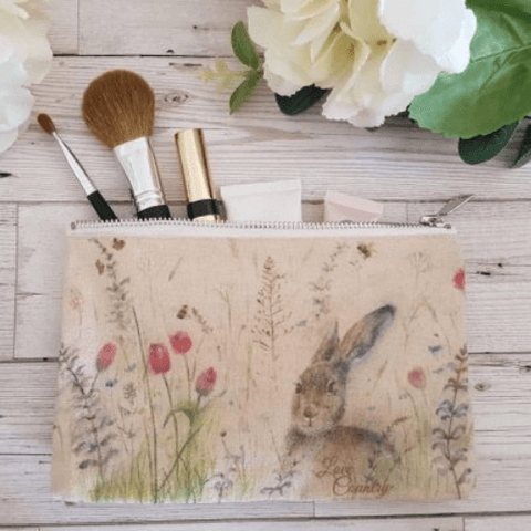 Love Country 'Spring is Hare' Cosmetic Bag - Binky Brothers