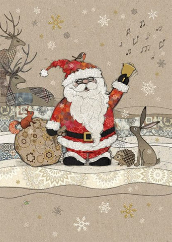 'Santa and Friends' Christmas Card Pack by Bug Art - Binky Brothers