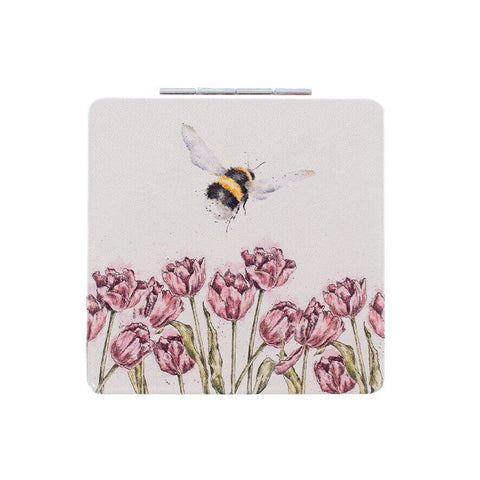 'Flight of the Bumblebee' Compact Mirror by Wrendale - Binky Brothers