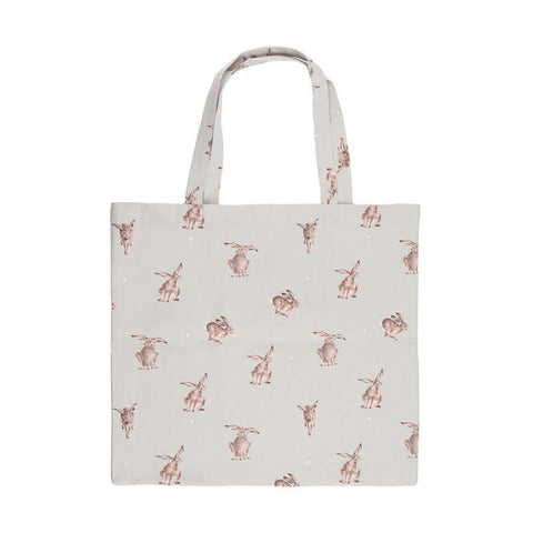 Wrendale Designs 'Hare Brained' Foldable Shopping Bag - Binky Brothers