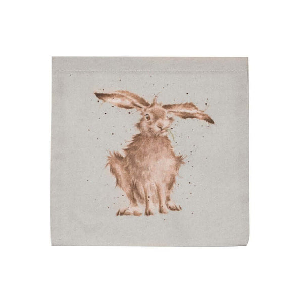 Wrendale Designs 'Hare Brained' Foldable Shopping Bag - Binky Brothers