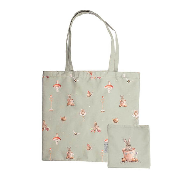 Wrendale Designs 'Garden Friends' Foldable Tote Bag - Binky Brothers