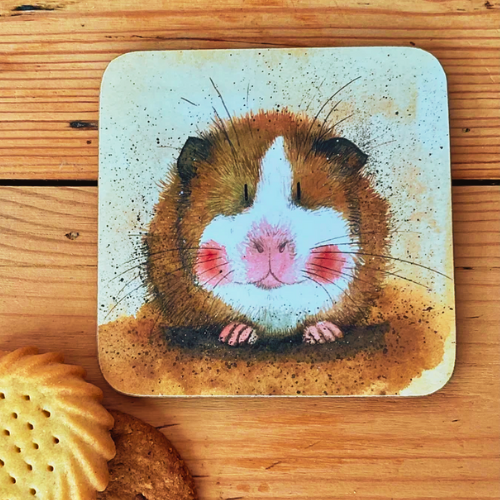 Alex Clark 'Gilbert' Guinea Pig Coaster