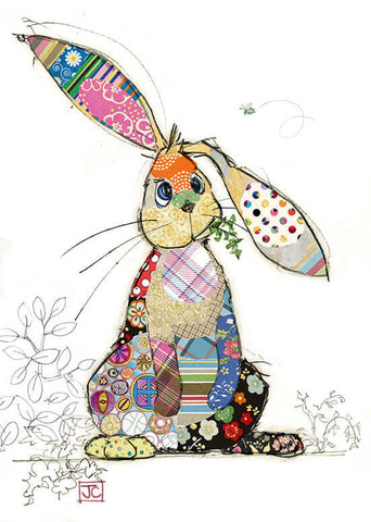 Binky Bunny Greeting Card by Bug Art - Binky Brothers