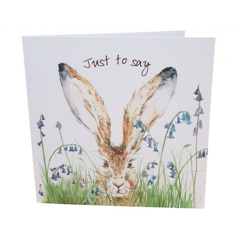 'Just to Say' Greeting Card by Love Country - Binky Brothers