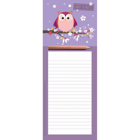 Little Owl Magnetic Memo Notepad