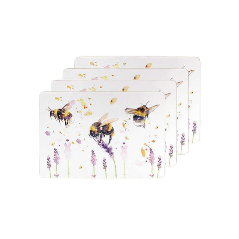 Country Life Set of 4 Bee Placemats - Binky Brothers