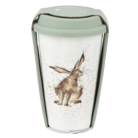 Wrendale Designs Ceramic Hare Travel Mug - Binky Brothers