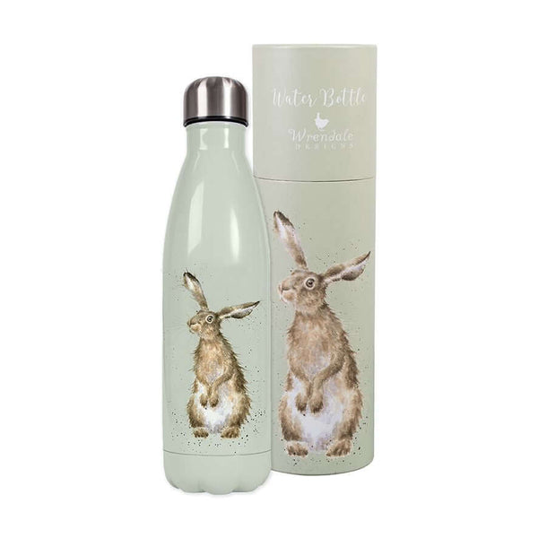 'Hare and the Bee' Small Water Bottle by Wrendale Designs - Binky Brothers