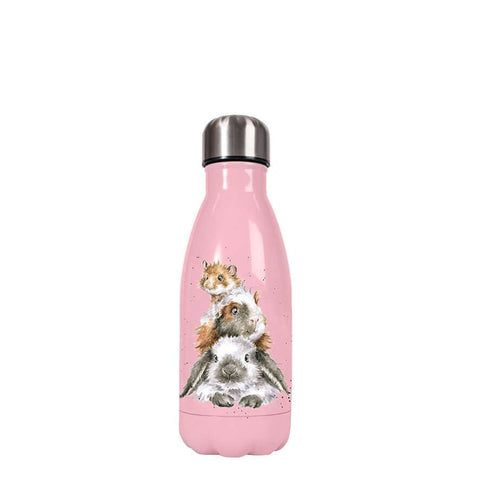 'Piggy in the Middle' Small Water Bottle by Wrendale - Binky Brothers
